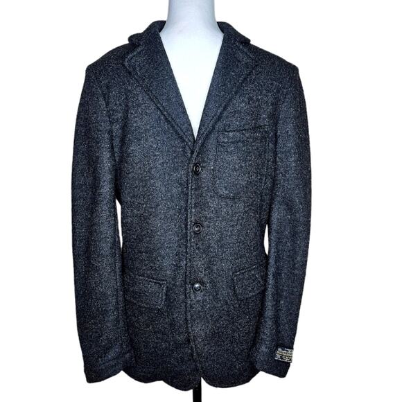 1st PAT-RN Comfort Knit Blazer Wool Gray Size S‎ - Picture 1 of 14